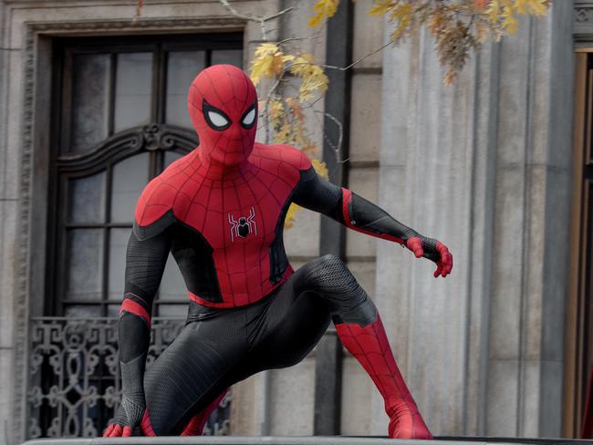 Tom Holland in the latest Spider-Man movie Spider-Man: No Way Home.