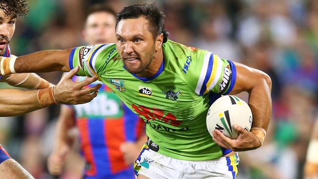 Jordan Rapana and the Raiders tackle the Warriors in Round 3.