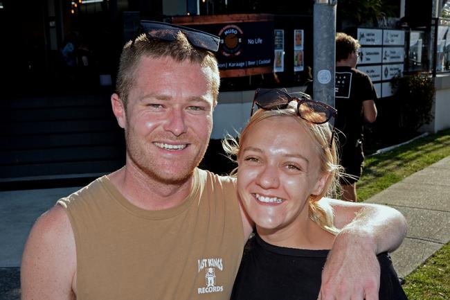 Jarrad McIlroy and Rhia Kapeen at Chirn Park Street Festival. Picture: Regina King