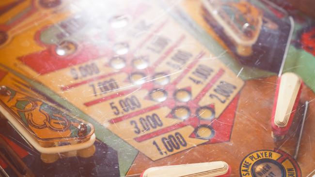 RETRO COMEBACK: Vintage pinball machines are among the highest trending items in todays auction houses.