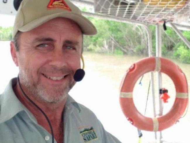 Mark Norman of the Whitsunday Crocodile Safari. Photo: Mark Norman.