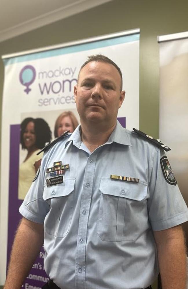 Mackay Whitsunday District Officer Superintendent Dean Cavanagh said the program could bring much needed help to unreported victims of domestic abuse.