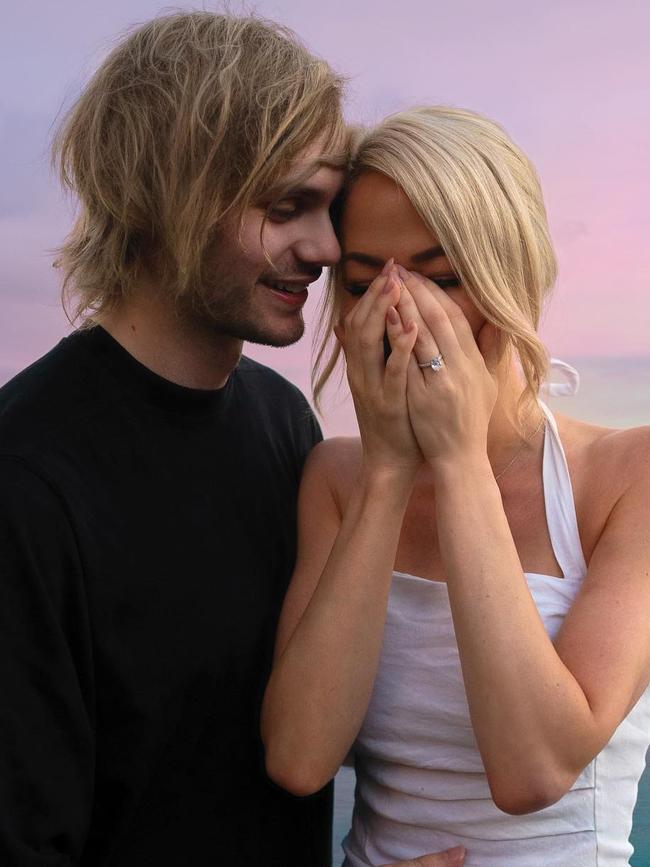 Clifford proposed to her earlier this year. Picture: Instagram/@michaelclifford