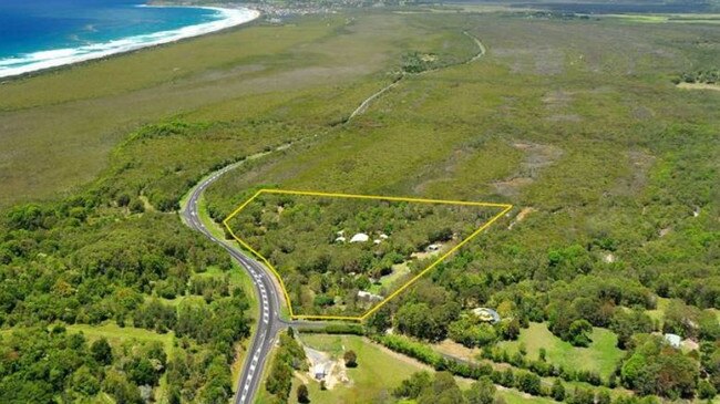 This property has council approval for five extra bungalows.