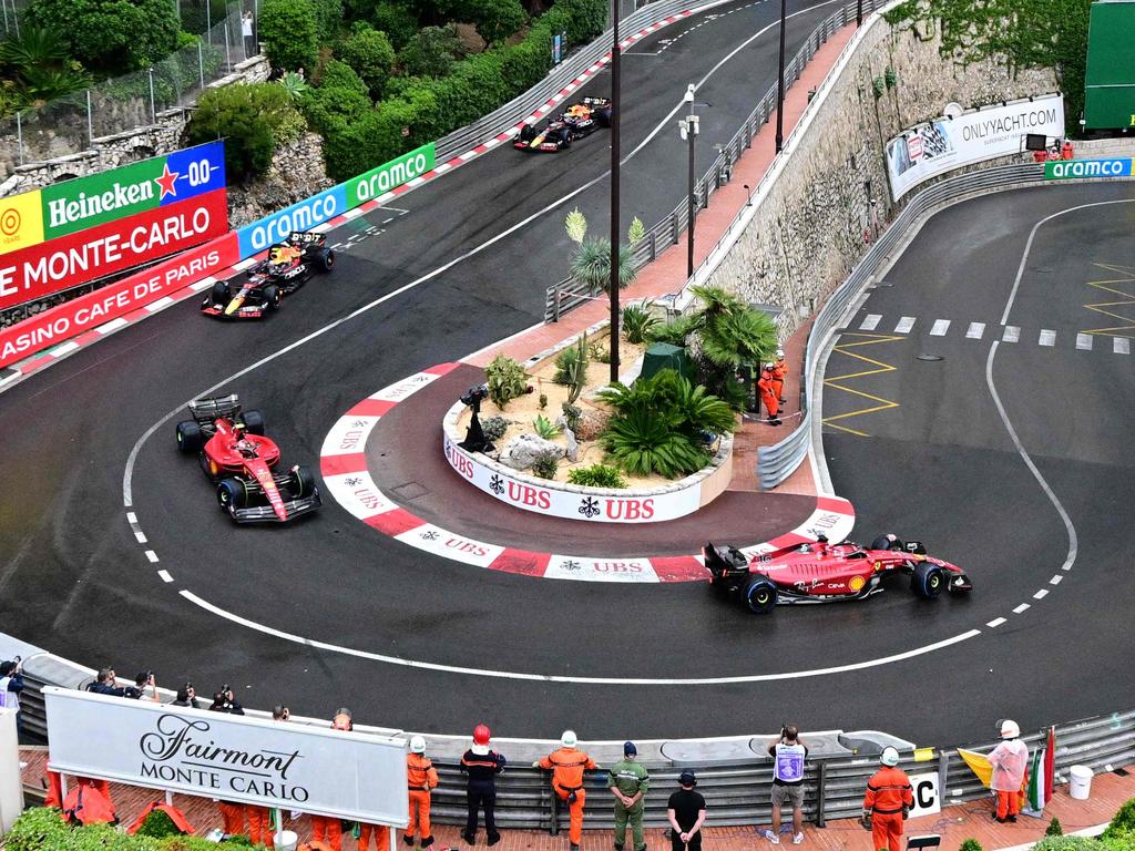 F1 Monaco Grand Prix - Formula One race through the city streets