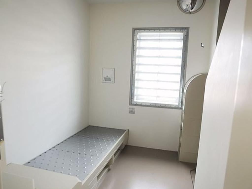 A cell at maximum security Auckland Prison at Paremoremo where Tarrant will spend 22 hours a day for perhaps the next 50 years. Picture: NZ Herald