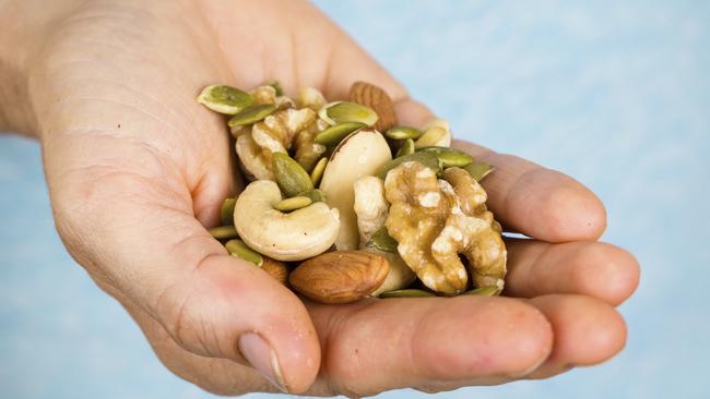 Nuts and seeds also provide vital fibre. Picture: iStock