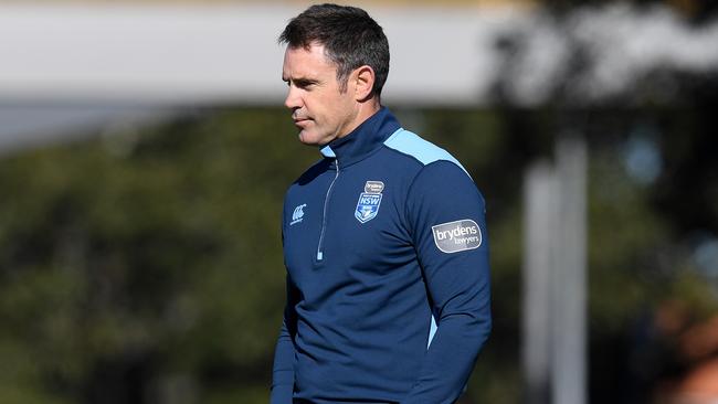 NSW Blues coach Brad Fittler has plenty to ponder ahead of Origin II. Picture: AAP