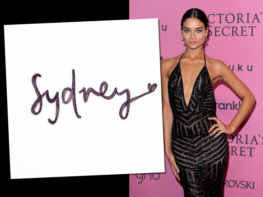 Shanina Shaik: “#Prayersandlove#sydney” Picture: Getty