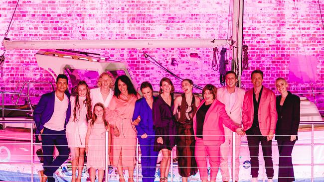 Cast and crew at the True Spirit Netflix global premiere at Brisbane Powerhouse. Picture: Adam Shaw