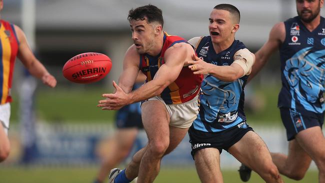 Old Ignatians captain Will Abbott was the Adelaide Footy league top flight’s best leader in 2022. Picture: Dean Martin