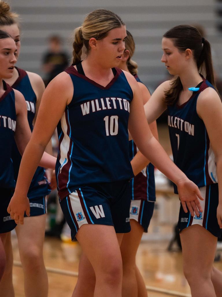 Willetton Senior High School sharpshooter Jasmin Clark.
