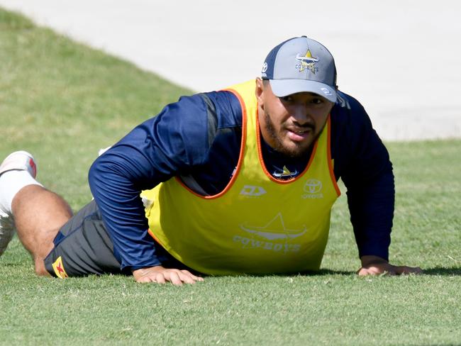 Jason Taumalolo had a horror run with injury in 2021. Picture: Evan Morgan