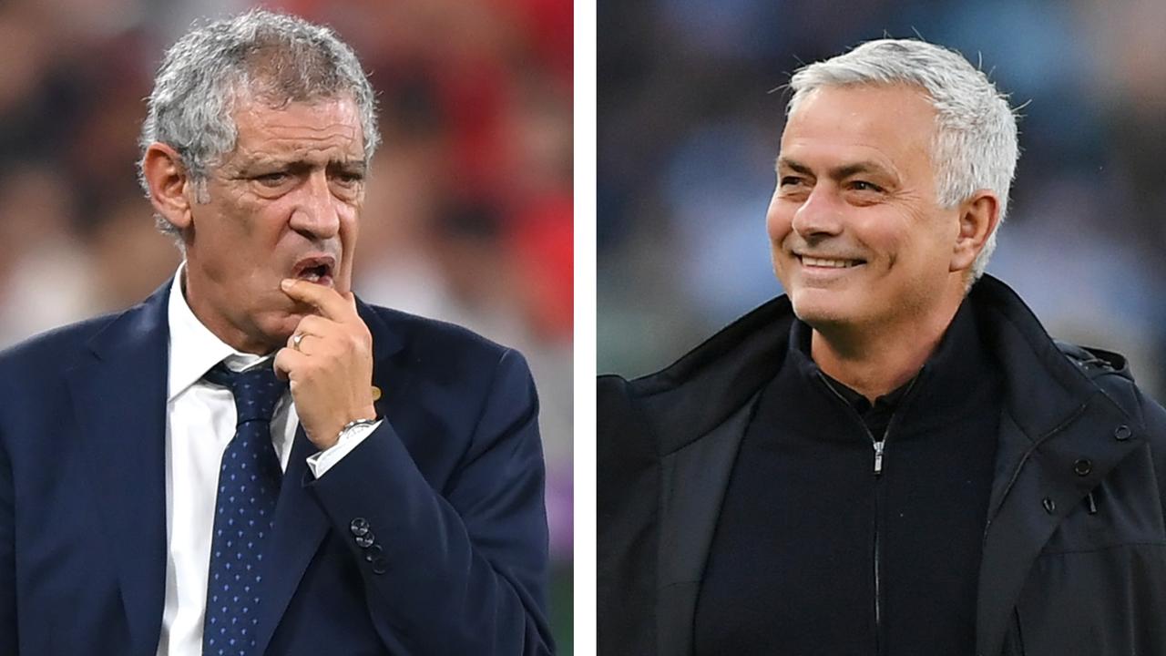Fernando Santos quit as Portugal boss, leaving an open path for Jose Mourinho to take over. Picture: Getty