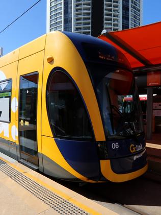 The Gold Coast light rail proved to be a popular addition to the city’s rail infrastructure. Picture Mike Batterham