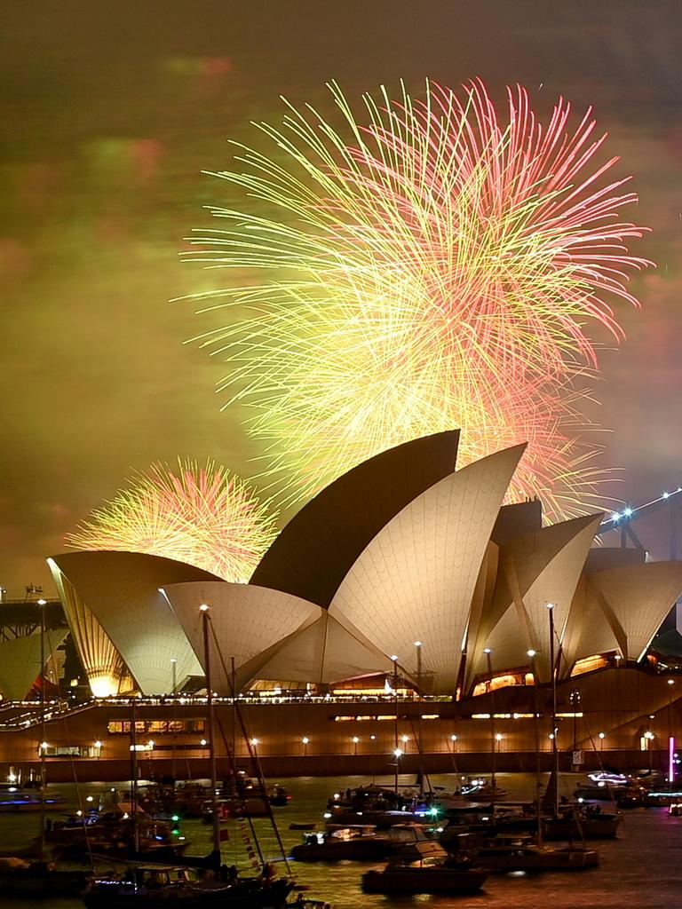 Sydney’s ‘family fireworks’. Picture: Izhar Khan/Getty Images