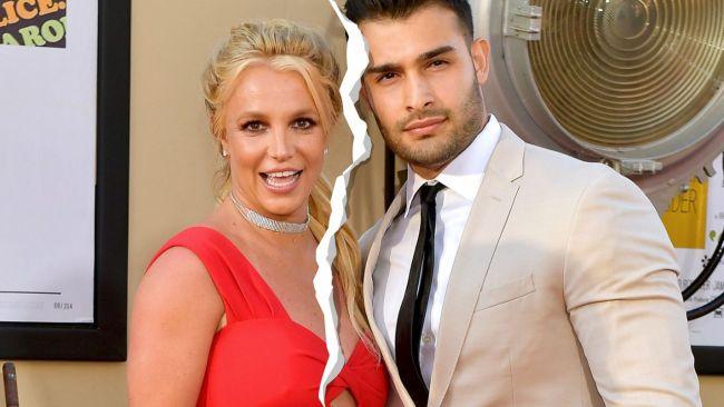 Britney Spears has split with her husband Sam Asghari. Image: Supplied