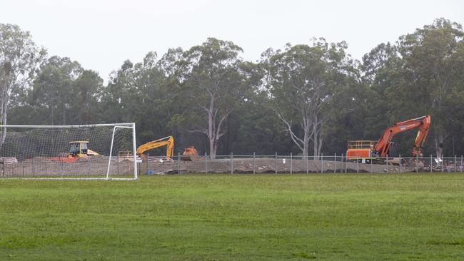 Carseldine Urban Village development has started. PICTURE: AAP/Renae Droop.