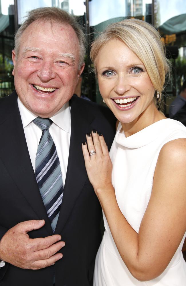 Peter Hitchener and Nine News weather Livinia Nixon
