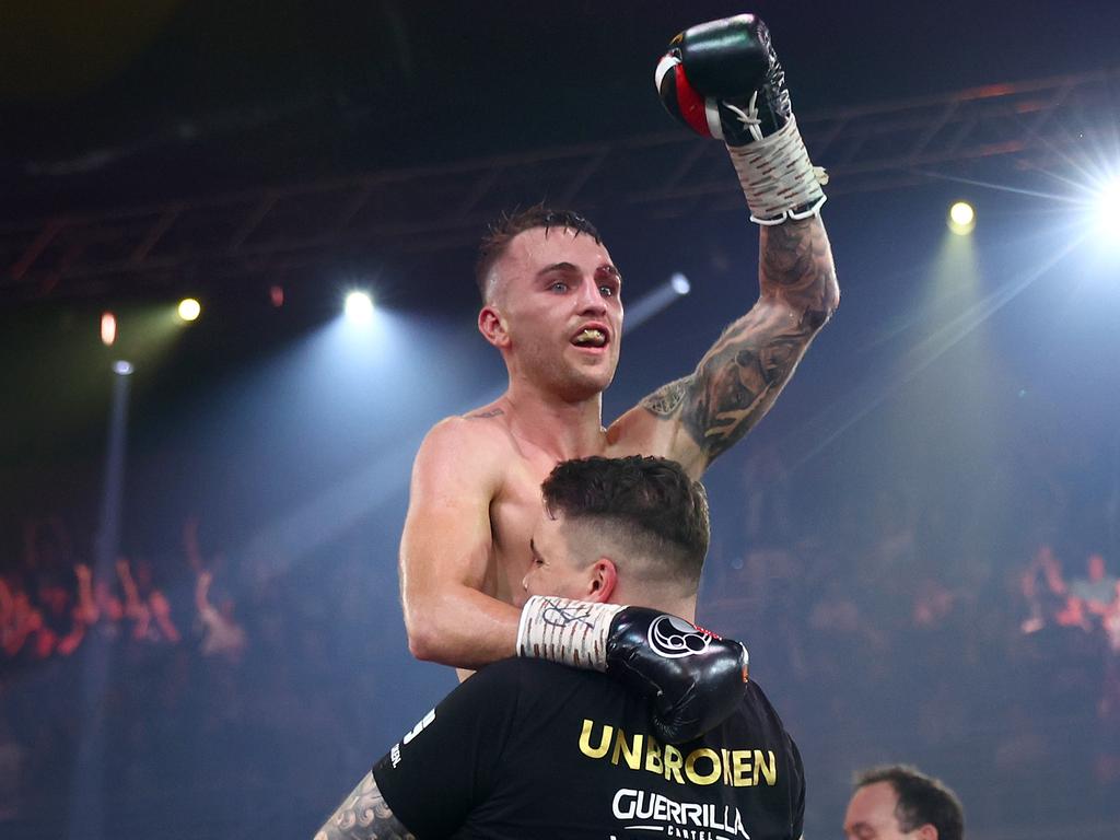 Sam Goodman celebrates a win. Piture: Getty Images