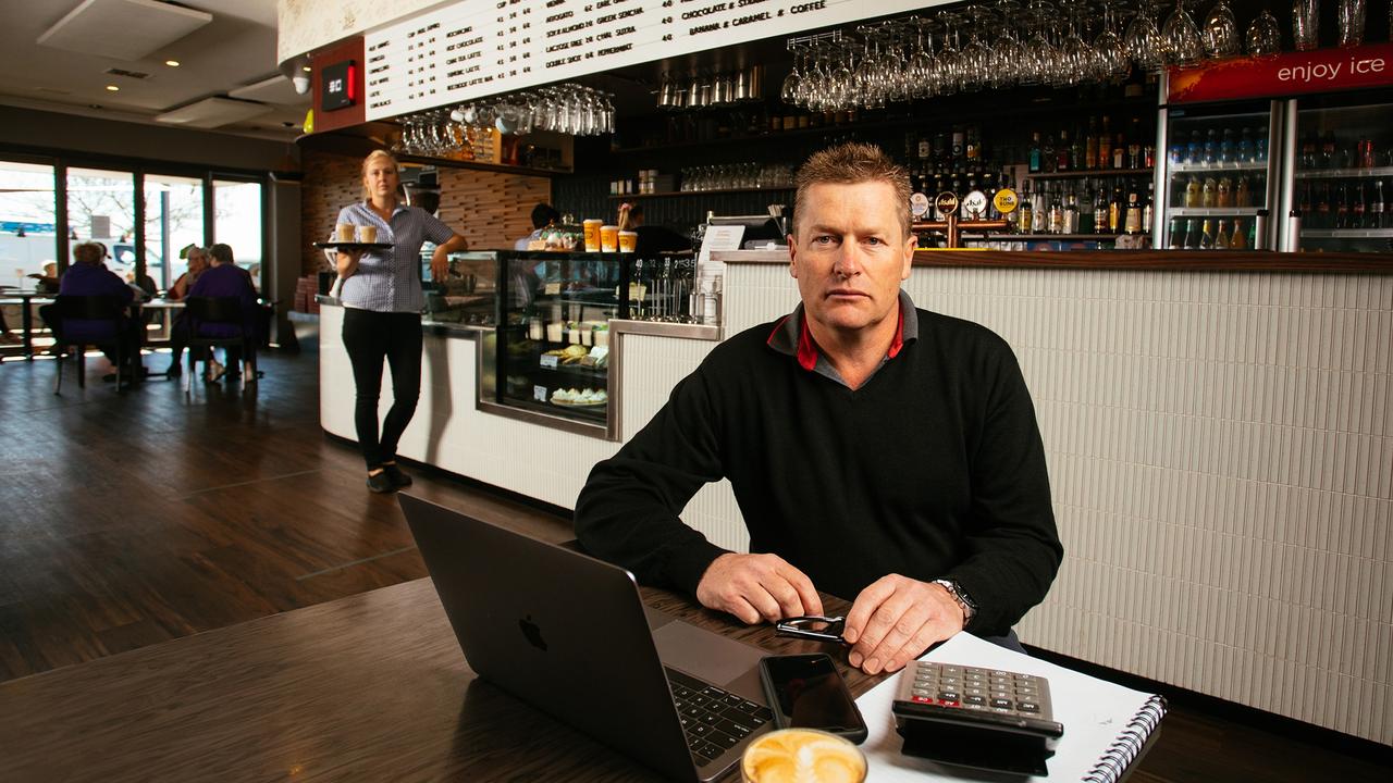 Cafe/Restaurant owner of Del Giorno’s on the foreshore of Port Lincoln, Kris Bunder Picture: Rob Lang.