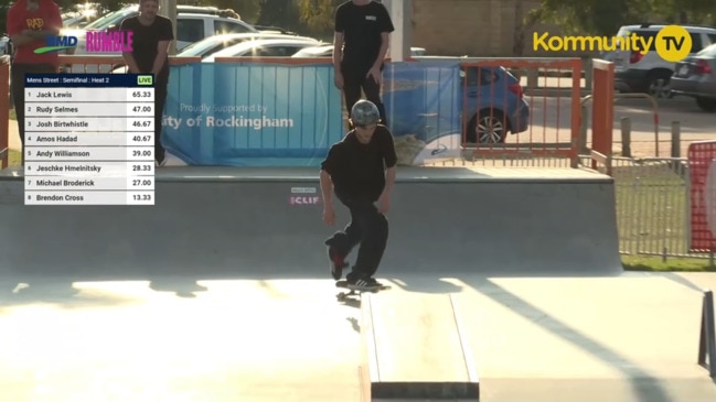 Replay: Western Rumble - Men's street semi-final heats