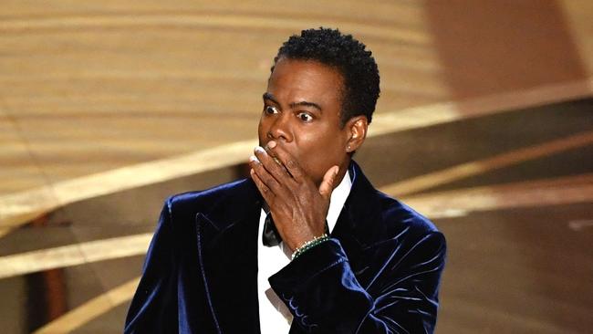 Chris Rock was shocked by Will Smith’s violent assault onstage at the Oscars. (Photo by Robyn Beck / AFP)