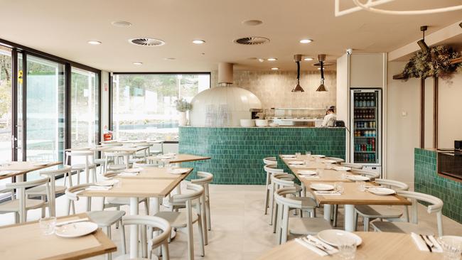 Inside Rozelle's, the new restaurant at Carrick Hill's function centre. Picture: Visual Domain - Domenic Scopelliti