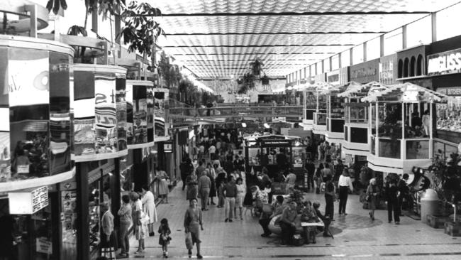 The centre in 1981.