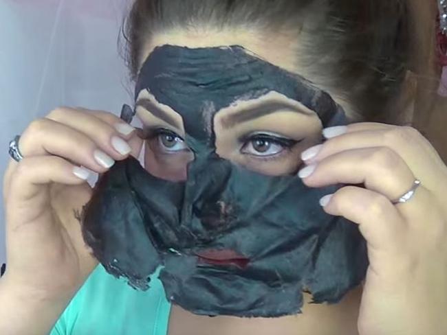 What black face masks are really like