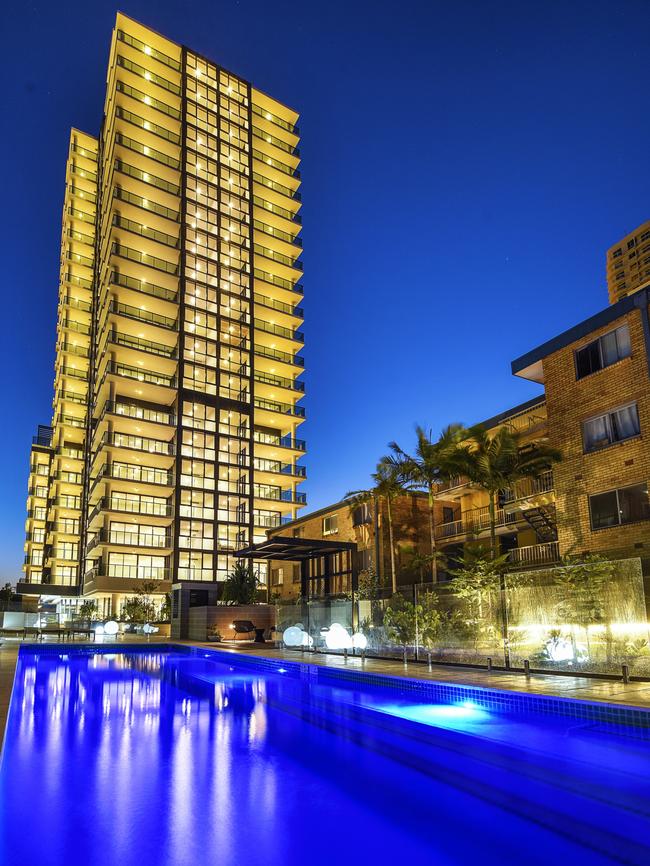 Boardwalk Burleigh Beach was finished last week with new owners expected to move in very soon.