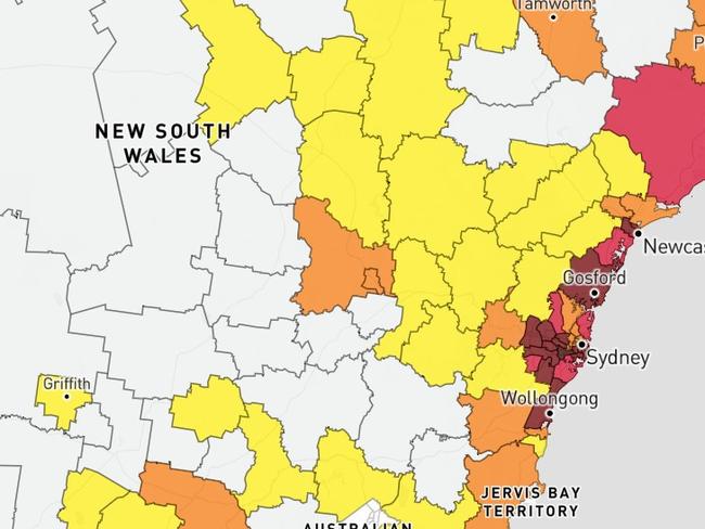 The Omicron variant is spreading rapidly in Newcastle and is likely to be moving across NSW, authorities warn. Picture: NSW Health