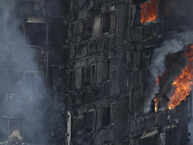 Witnesses reported those inside being unable to see what was unfolding on the outside of the building. Picture: AP Photo/Matt Dunham