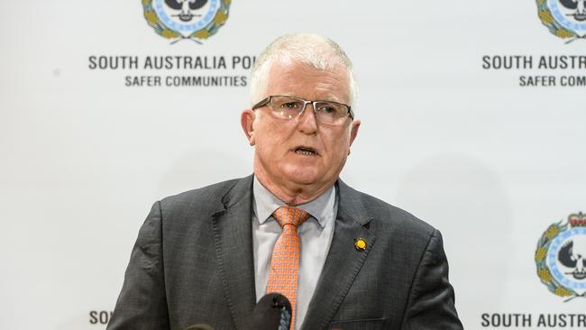 Major Crime Investigation Branch boss Detective Superintendent Des Bray said Operation Mandrake was investigating a “crime series” in the day’s before Dr Yung was attacked. Picture: NCA NewsWire/Brenton Edwards