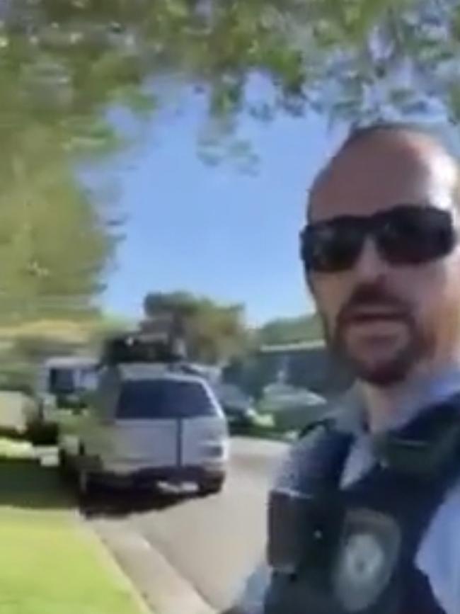 The video was viewed thousands of times. Picture: supplied