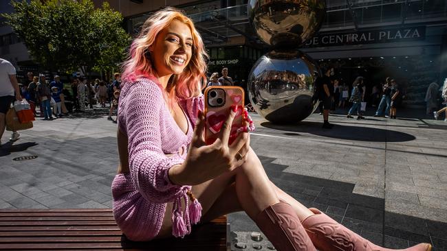 Jenna Hudson is one of SA’s biggest TikTok stars. Picture: Tom Huntley