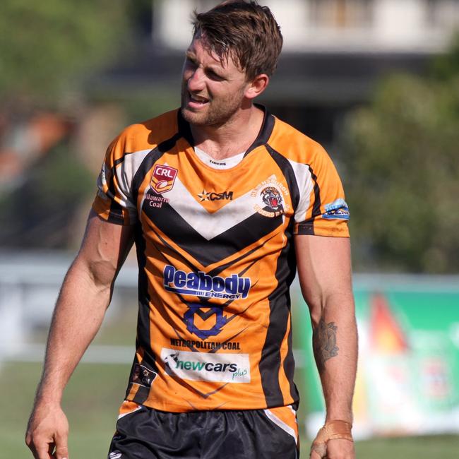 Thirroul fullback Wayne Bremner in Helensburgh colours. Picture: Dorian Cobb