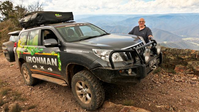 Ironman 4x4 chief executive Tom Jacob putting his products to test.