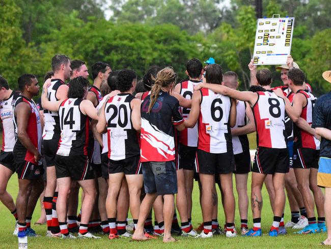 Southern Districts Football Club wants to install lights at Norbuilt Oval. Picture: Tymunna Clements / AFLNT Media.