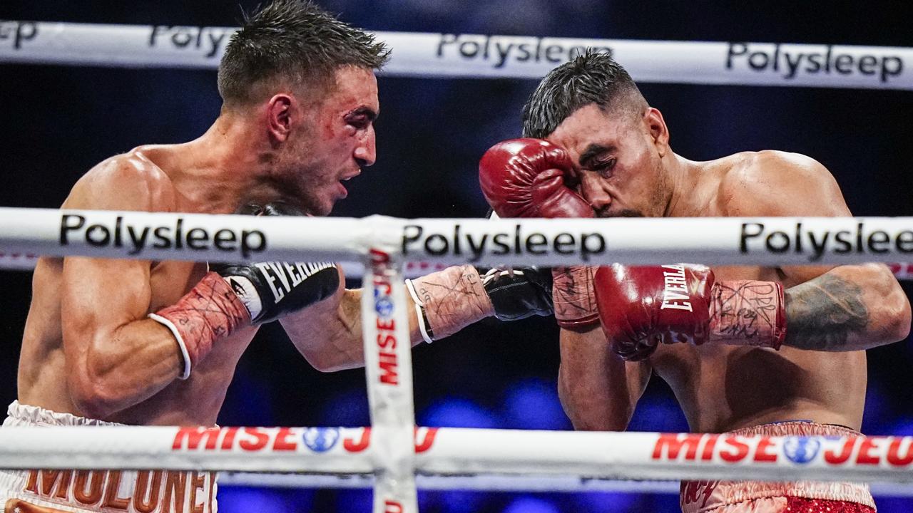 Moloney ousted Saul Sanchez in an early fight of the year contender. (Photo by Mathieu Belanger/Getty Images)