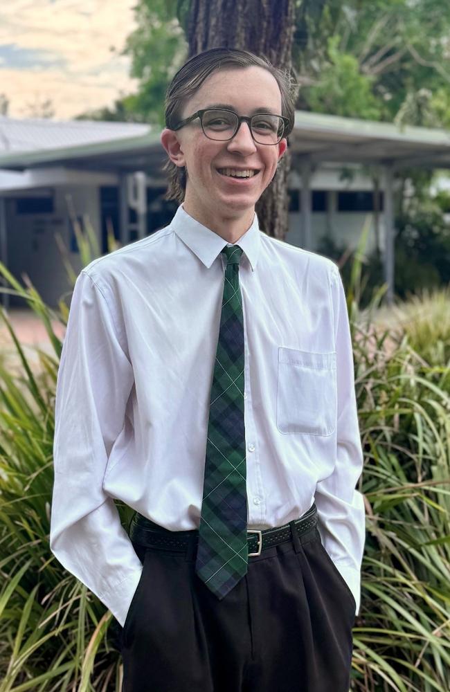 Craigslea State High School Year 12 high achieving student Marcus Evans. Picture: supplied