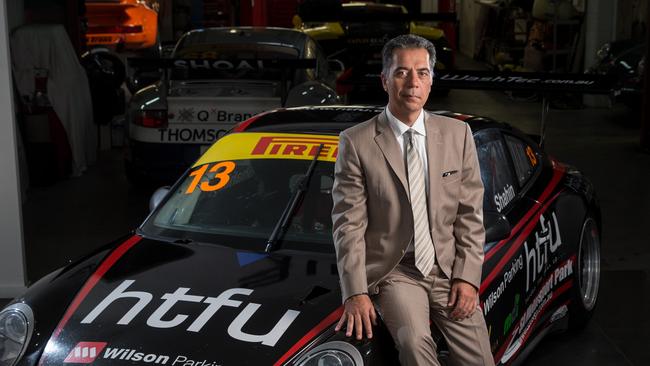 Sam Shahin runs a company with a turnover of $2 billion a year and wants to conquer the motorsport world. Picture: Matt Turner