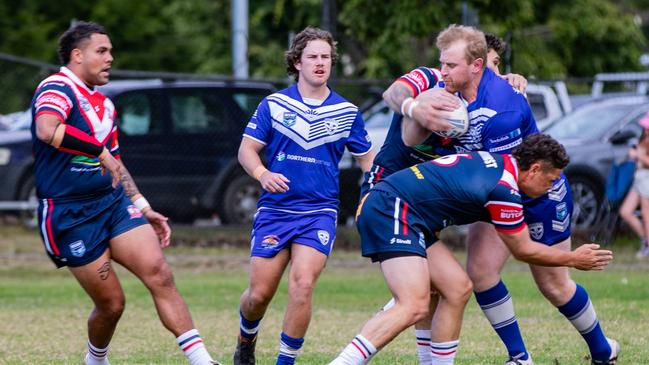 The Ghosts worked their way back into the game. Picture: Nambucca Heads Roosters RLFC