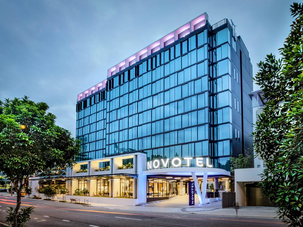 Novotel Hotel in Brisbane’s South Bank.