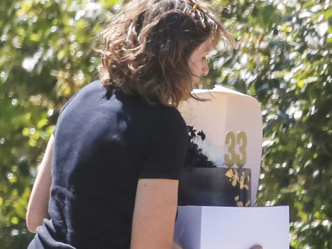 Zac’s cake and gifts arrive. Picture: Media Mode