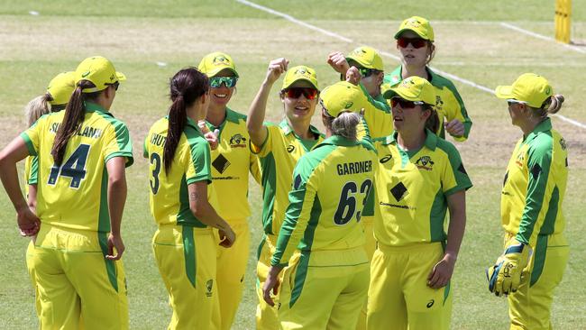 Australia is the team to beat at the women’s ODI World Cup. (Photo by Glenn Hunt/Getty Images)