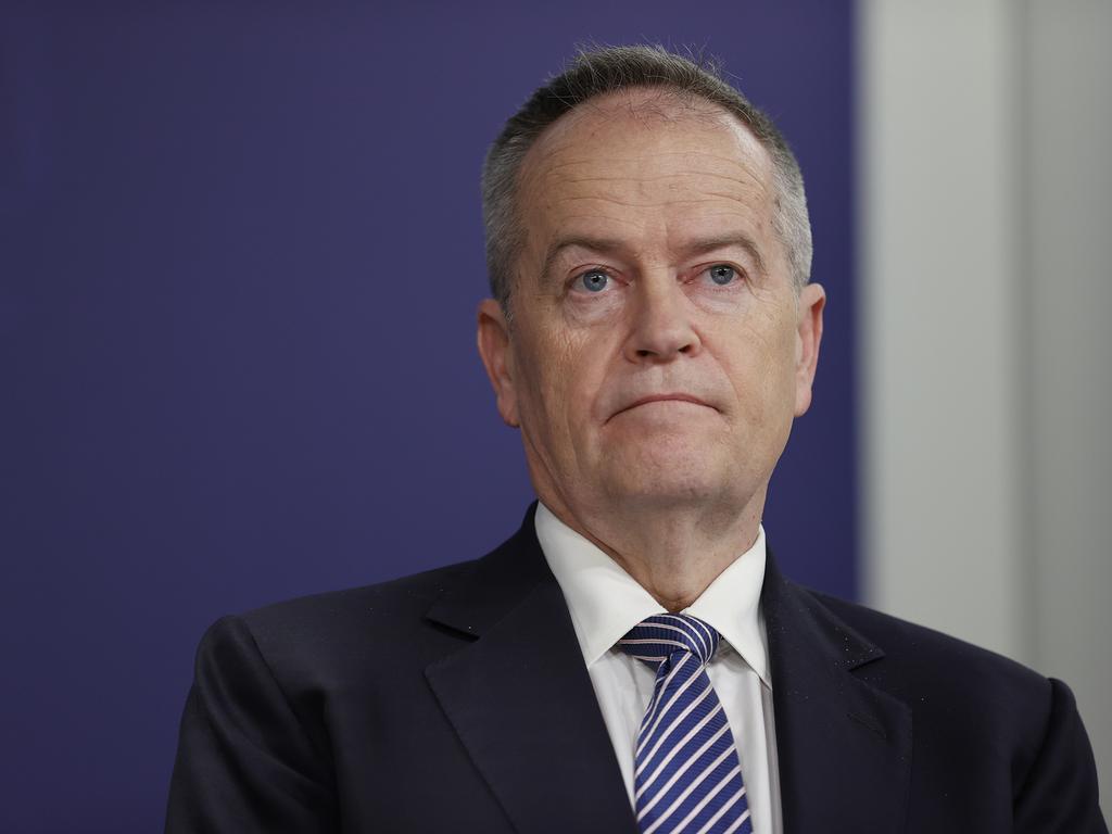 NDIS Minister Bill Shorten says more needs to be done to streamline the ‘administrative difficulties’ people encounter when dealing with social services agencies. Picture: NCA NewsWire / Dylan Coker