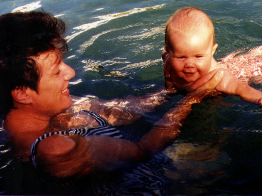 Kathleen Folbigg with her daughter Laura Folbigg. Picture: Supplied