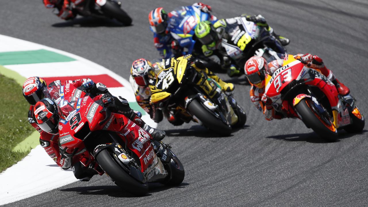 Italy's Danilo Petrucci claimed his first win in MotoGP.