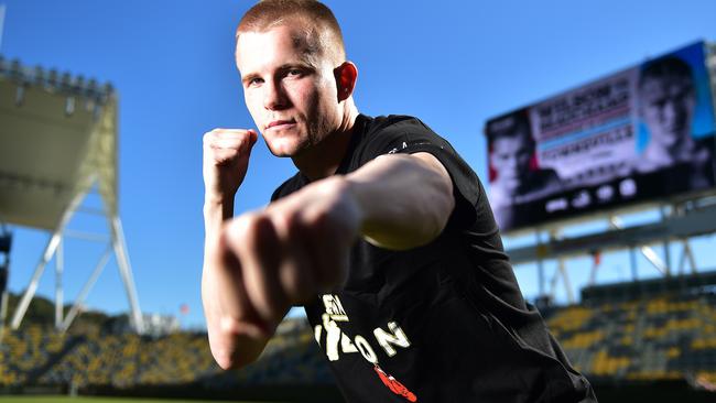 Queensland boxer Liam Wilson will fight on the Jeff Horn v Tim Tszyu undercard. Pic Annette Dew